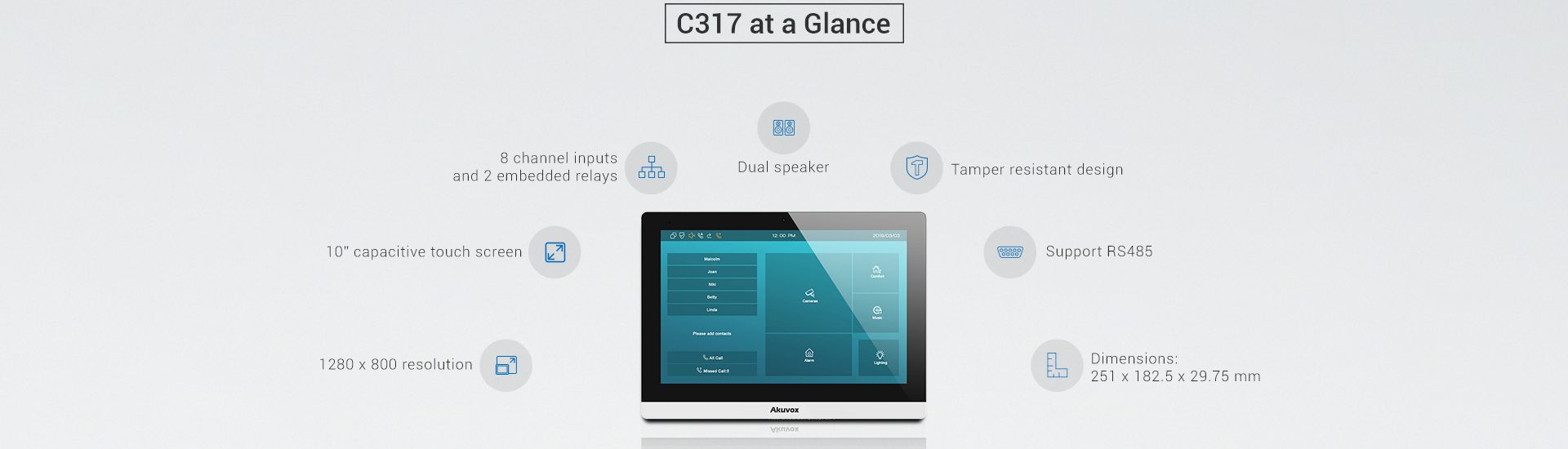 Akuvox C 317
